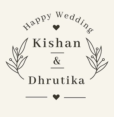 Kishan & Drutika-LOGO