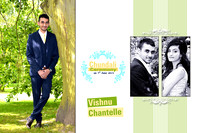 49-VISHNU  WITH  CHANTELLE-[ U.K.]-  12X36