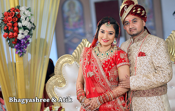BHAGYASHREE WEDS ATIK 15-2-2019