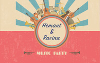 Hemant Raveena-Musical Party